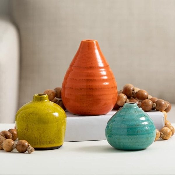 Ceramic Vase Set- 3